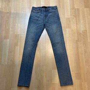 NWOT Flaneur Jeans   Size 26 waist TAG reads 28T  Skinny  Box 6